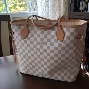 Louis Vuitton Neverfull Damier Azur MM